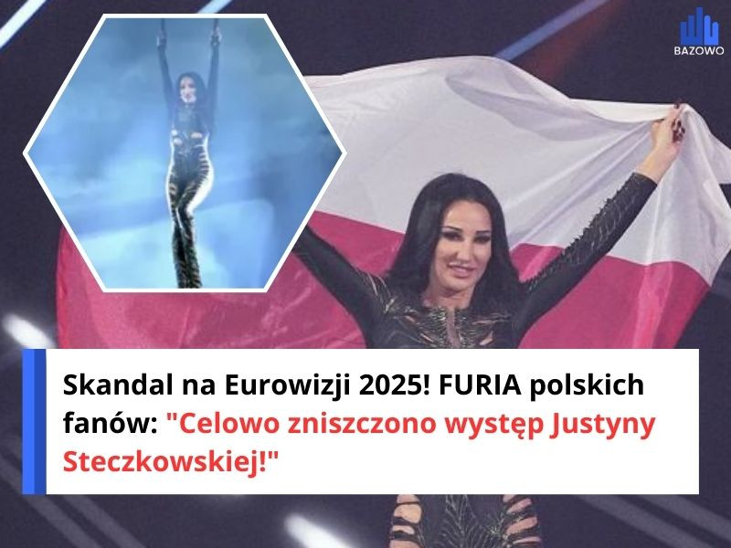 Skandal na Eurowizji 2025! FURIA polskich fanów: "Celowo zniszczono występ Justyny Steczkowskiej!"